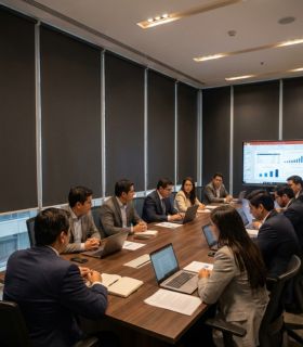 Proyecto Goodyear - Oficinas con rollers Cieldecor