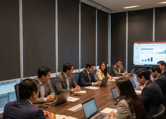 Proyecto Goodyear - Cortinas para oficinas corporativas